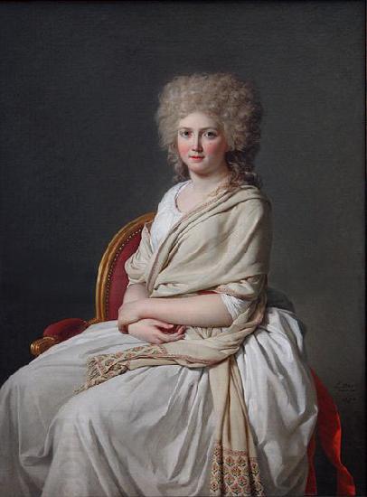 Jacques-Louis David Portrait of Anne-Marie-Louise Thelusson, Countess of Sorcy China oil painting art
